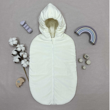 Комплект зимний на выписку "Морозко" 3 в 1 (бежевый)