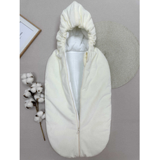 Комплект зимний на выписку "Морозко" 3 в 1 (бежевый)