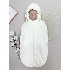 Комплект зимний на выписку "Морозко" 3 в 1 (бежевый)